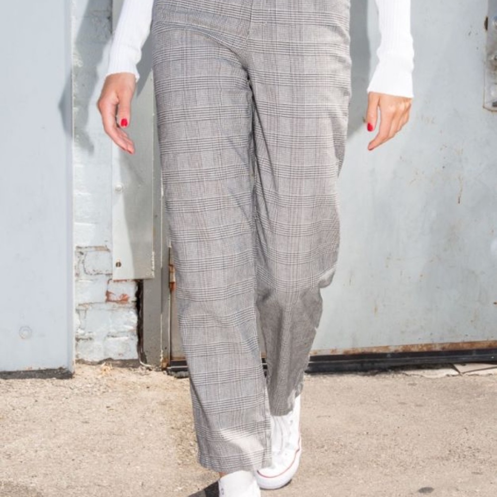 Brandy Melville Tilden Pants Plaid or Houndstooth